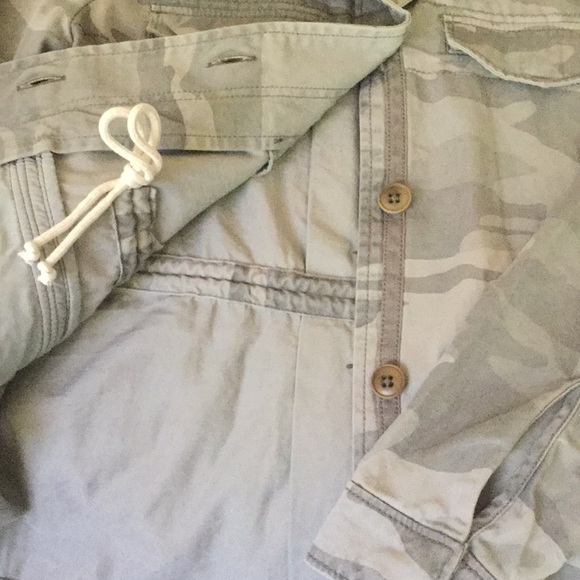 NWT Camouflage Jacket Small Abercrombie & Fitch - Picture 5 of 8